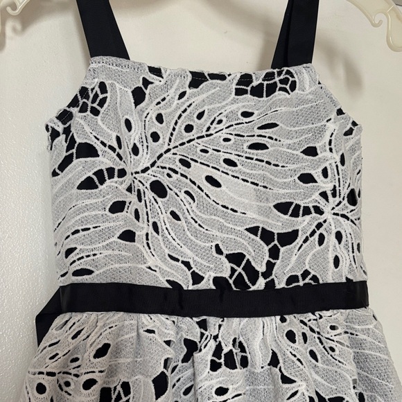 Calvin Klein girls  Dress with Lace Overlay - Picture 4 of 8